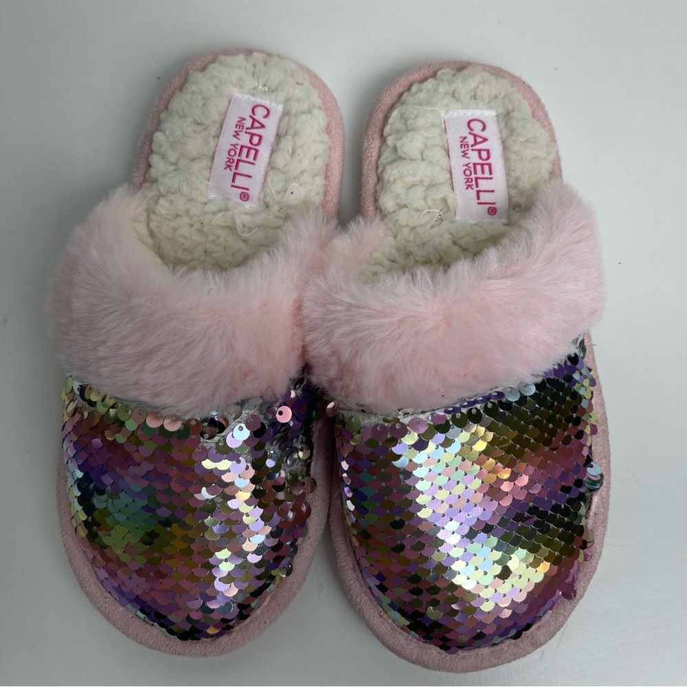 Capelli Mermaid Sequin Slippers